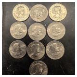 1979 Susan B. Anthony U.S. Dollar Coins