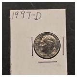 1997-D United States Roosevelt Dime