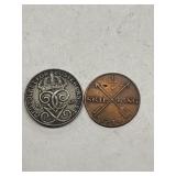 Lot Of 2 Swedish Coins
