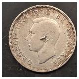 1945 Great Britain Farthing 50% silver