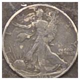1943 Walking Liberty Silver Half Dollar