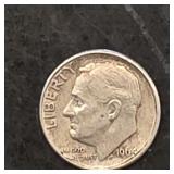 1964 United States Roosevelt Dime