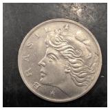 1970 Brazil 1 Cruzeiro Coin