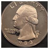 1983-S Proof Quarter