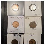 Lot Of Wheat Pennies