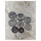 Lot Of British Coins