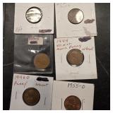 Lot Of Wheat Pennies