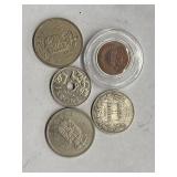 Lot Of Denmark Coins
