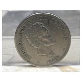 1959 Colombia 50 Centavos Coin