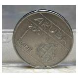 2001 Aruba 1 florin Coin