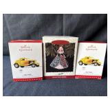 3-Hallmark Keepsake  Ornaments