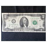 2017 Series A Two Dollar Bill