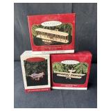 3-Hallmark Keepsake Airplane Ornaments