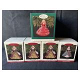5-Hallmark Keepsake Barbie Ornaments