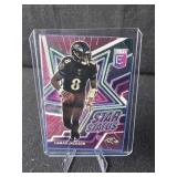 2021 Panini Elite Star Status NFL Card, Lamar