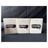 3- Hallmark Keepsake Lionel Train Ornaments