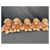 5/ 1995 TY Beanie baby/ Bongo