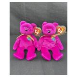 2/ 1999 TY Beanie baby/ Millennium
