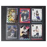 8-NFL Cards, Davis Mills, Tylan Wallace, Jake