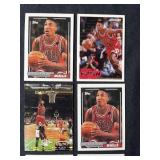 6-Scottie Pippen Basketball Trading Cards