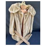 Mink and Suede Womanï¿½s Fur Coat Syna Leaks Tulsa