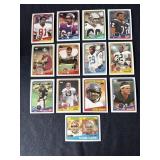 13-Topps 1988 NBA cards/ Walter Payton /Joe