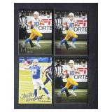 4-2020 Panini NFL Cards, Justin Hurbert