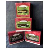 4 Hallmark Keepsake Lionel Train Ornaments