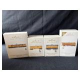 4-Hallmark Keepsakes Lionel Train Ornaments
