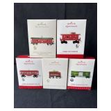 5-Hallmark Keepsake Lionel Ornaments