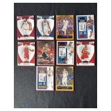 10-2020/21 Panini Contenders NBA cards in sleeves