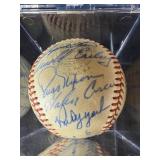 1980NewYorkYankees Team Signed Baseball