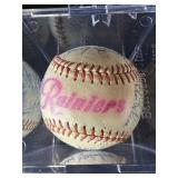 Tacoma Washington Rainiers Signed Baseball