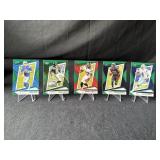 5-Panini Rookie and Stars Football cards