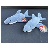 2-1996 TY Beanie Baby 'Crunch'