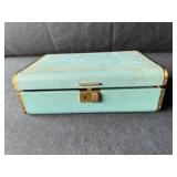 Vintage Jewelry Box / With Key
