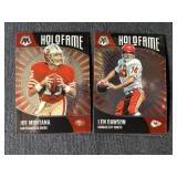 2-2021 Panini Mosaic HoLoFame NFL Cards, Joe