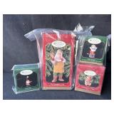 4-Hallmark Keepsake Ornaments