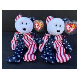 2/ 1999 TY Beanie baby Spangle