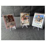 3- Panini Rokie Signature NBA cards/ Romeo W