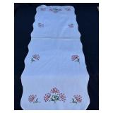 Needle Point Table Runner 3ï¿½ X 14 1/2'