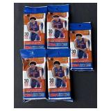 5 Packs 2021/22 Panini NBA Hoops 30 Per Pack