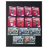 5- 2020 Panini Score 3D NFL cards, 8-2020 Panini