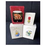 4-Hallmark Keepsake Ornaments