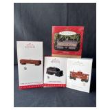 4-Hallmark Keepsake Lionel Ornament