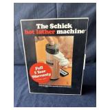 Schick Hot Lather Machine