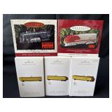 5-Hallmark Keepsakes Lionel Train Ornaments