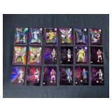 2020-21 Panini Prizm Soccer Cards, 18 in lot