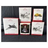 5-Hallmark Keepsake ornaments
