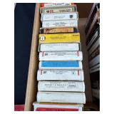 13- 8 Track cassettes/assorted artist